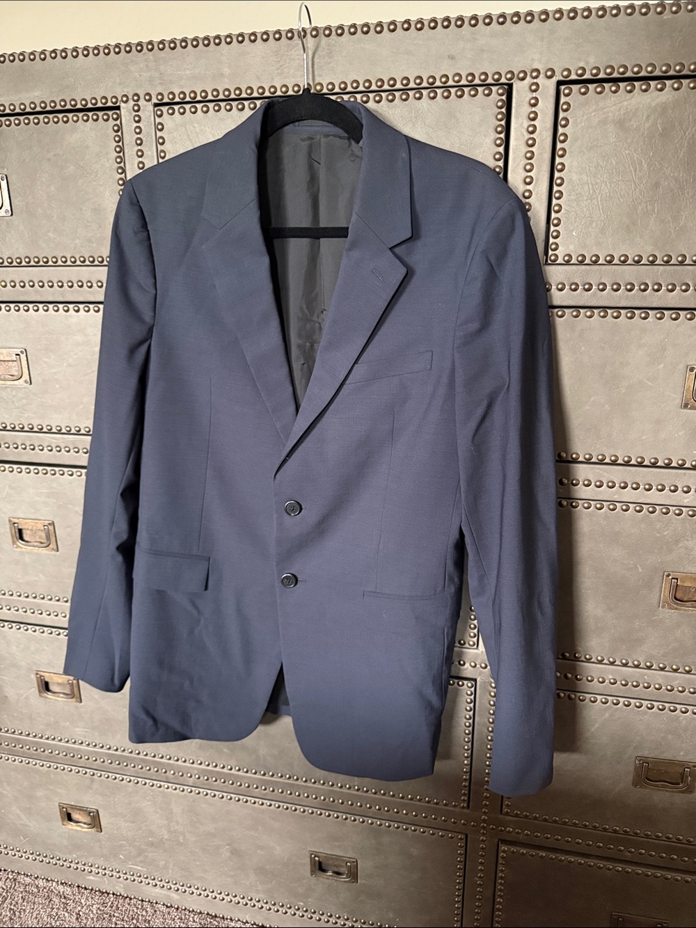 40R Classic Theory Navy Men's Two-Button Blazer